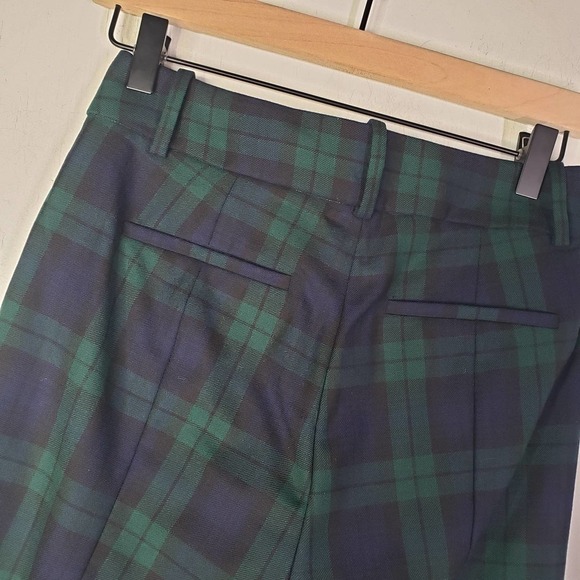 NEW J.Crew Cameron Plain Trousers‎ 00P Petite Blue Green NWT - Picture 8 of 8